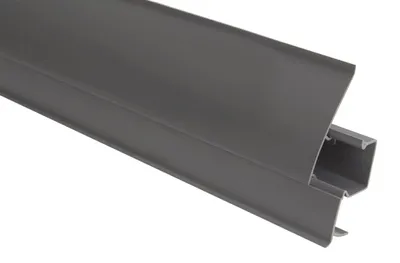 Produktbild von PVC Sockelleisten Sparpakete Fußbodenleisten 23x65mm Modern Kabelkanal