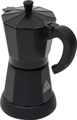Zdjęcie produktu dla Elektryczny dzbanek moka, pojemność 300 ml, moc 480 W, nowoczesny design, czarny