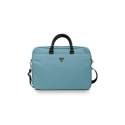 Produktbild von Guess Tasche GUCB15NTMLLB 16" blau/blau Nylon Triangle Logo