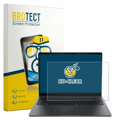 Produktbild von Für Dell Pro 5 Series 16 P516260 Schutzfolie BROTECT Displayschutz Display Schutz Folie Klar Transparent
