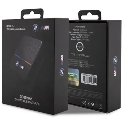 Zdjęcie produktu dla BMW Inductive PowerBank Mag Safe 3000mAh 5W black