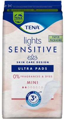 Productafbeelding van Tena Light pads sensitive mini (20 stuks)