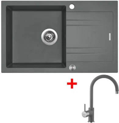 Obrázek produktu pro Sinks LINEA 780 XC Titanium + Vitalia GR