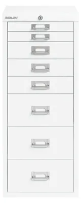Produktbild von Bisley MultiDrawer mit Schloss - Farbe: Verkehrsweiß
