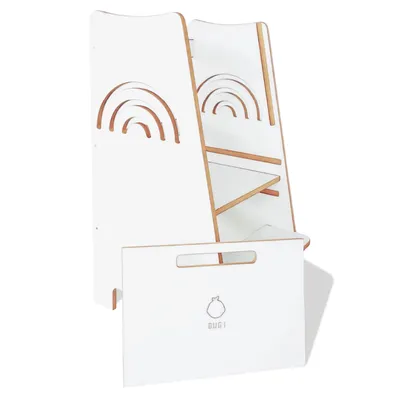 Produktbild von Küchenhelfer-Helferständer für Kinder für die Küche Rainbow Lernturm Learning Tower Kitchen Helper CE