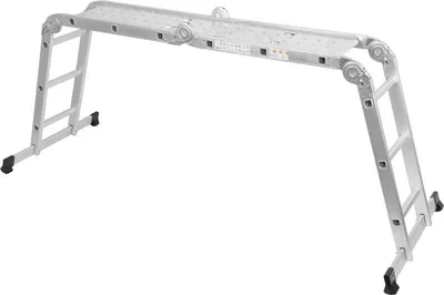 Immagine prodotto di Scala con piattaforma Strend Pro ML103 4x3, articolata, alluminio, max. 150 kg
