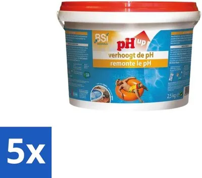 Zdjęcie produktu dla Tabletki podwyższające pH do basenów i jacuzzi – 2,5 kg – opakowanie zbiorcze – 5 sztuk