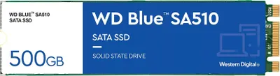 Produktbild von WD Blue Solid State-Laufwerk - M.2 Intern - 500 GB - SATA