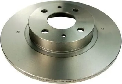 Produktbild von 2x DENCKERMANN Bremsscheibe B130016 für FIAT 500 (312) PUNTO (188) 500 C (312)