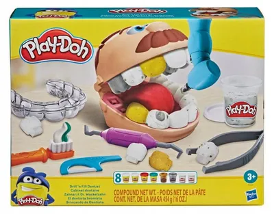 Produktbild von Hasbro Play-Doh Zahnarzt Spielset F1259