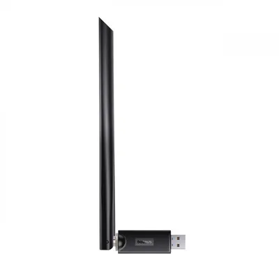 Produktbild von Baseus FastJoy Adapter Wi-Fi mit Antenne, 150Mbps (schwarz)