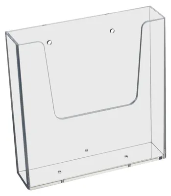 Produktbild von 10 Stück DIN A5 Hoch Wandprospekthalter / Prospekthalter / Prospektbox Wand Flyerhalter Flyerständer
