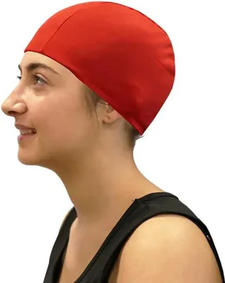 Image de Bonnet de Bain Polyester Softee Senior Rouge