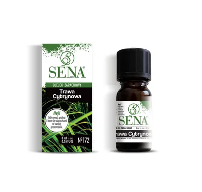 Zdjęcie produktu dla Olejek zapachowy SENA #72 Trawa Cytrynowa Perfumy 8 ml NATURALNE ZAPACHY