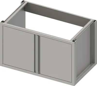Produktbild von Spülenunterschrank m. Flügeltüren - Sockelbau 900x640