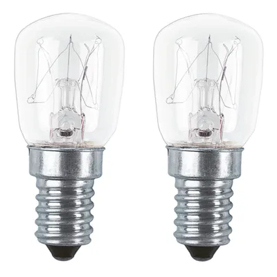 Produktbild von OSRAM Kühlschranklampe Birne, 2 Stück, 15W, Nr. SPC.T26/57 CL15