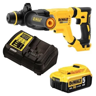 Image de Perforateur burineur SDS-plus 18V DEWALT DCH263P1 avec coffret et une batterie 5,0 Ah