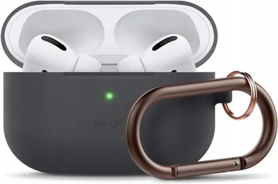 Produktbild von Elago Slim Hang Case für AirPods Pro Dunkelgrau