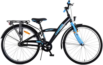 Produktbild von Volare Thombike Kinderfahrrad - Jungen - 26 Zoll - Schwarz Blau - 3 Gänge