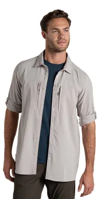 Immagine prodotto di Craghoppers - Camicia a maniche lunghe da uomo CG2036 (XL) (Pergamena)