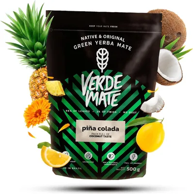 Zdjęcie produktu dla Yerba Verde Mate Green Pina Colada 0,5 kg
