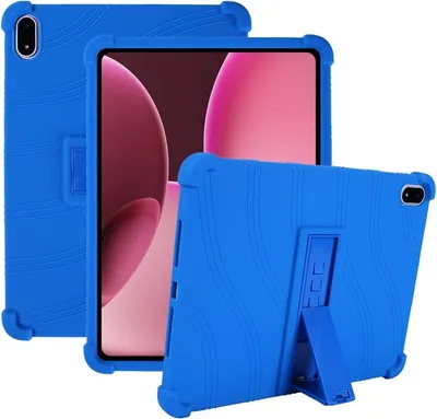 Produktbild von OnePlus Pad 3 Hülle - Coverup Silikon Back Cover mit Kickstand - Blau