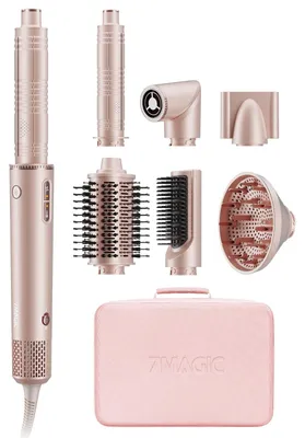 Immagine prodotto di Styler per capelli 7 in 1 - Arricciacapelli, asciugacapelli e spazzola - Ionico