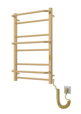 Zdjęcie produktu dla ELNA Anastasia 8 Grzejnik łazienkowy elektryczny 133W 81x53 cm złoty