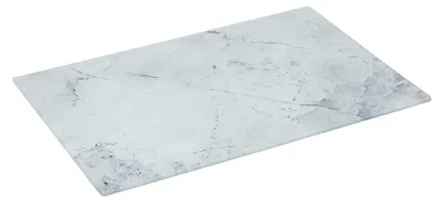 Produktbild von Schneidebrett Version 30x20 Marmor schwarz, weiss