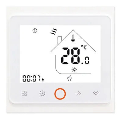 Produktbild von Digital Thermostat Raumthermostat Fußbodenheizung Wandheizung LED Weiß