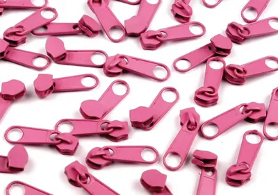 Produktbild von 10 Reißverschluss Zipper für Endlosreißverschluss, 5mm, Farbwahl, Farbe:bubblegum