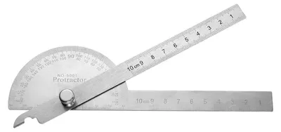 Produktbild von Winkelmesser aus Edelstahl – Präzisionsmessinstrument