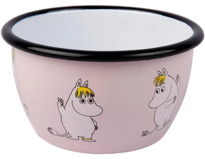 Produktbild von Muurla Mumins Retro Snorkmädchen Schüssel Emaille 0,6 l