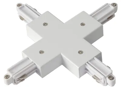 Produktbild von SLV 143161 X-Verbinder für 1-Phasen HV-Stromschiene Aufbauversion weiss