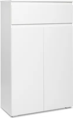 Obrázek produktu pro Schuhschrank >Ravenna I< in Weiß/Matt - 80x131x40cm (BxHxT)