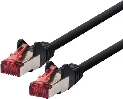 Zdjęcie produktu dla LOGON TCR66SS200BL, 20 m, Cat6, SF/UTP (S-FTP), RJ-45, RJ-45, Czarny