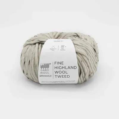 Zdjęcie produktu dla Włóczka Gabo Wool Fine Highland Wool Tweed T402 / piasek