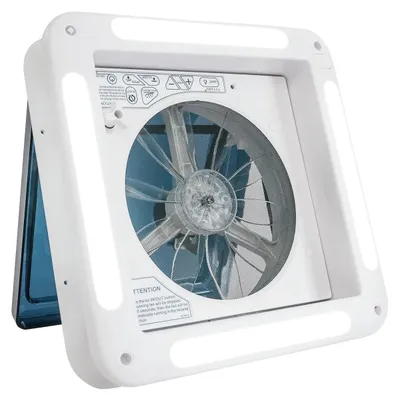 Obrázek produktu pro Ventilátor RV, nastavitelné rychlosti, duální ovládání, BÍLÁ