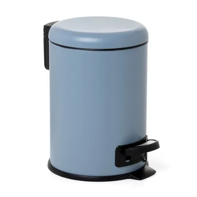 Produktbild von Tatay Nordic 3l Badezimmer-mülleimer Mit Pedal Blau  Blau One Size