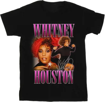 Produktbild von Whitney Houston - T-Shirt für Herren BI48958 (M) (Schwarz)