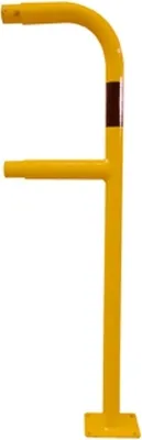 Produktbild von Schutzgeländer, End- oder Mittelpfosten Endpfosten, 250 mm Breite