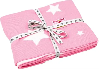 Produktbild von Die Spiegelburg Strickdecke BabyGlück rosa 13963