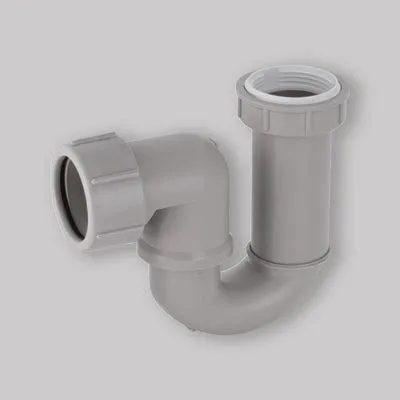Obrázek produktu pro Sifon pro sprchovou vaničku z PP, 1"1/2–1"1/4, výstup Ø 40