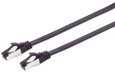 Obrázek produktu pro S/CONN 08-43005, 0,25 m, Cat8.1, U/FTP (STP), RJ-45, RJ-45, Černá