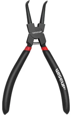 Productafbeelding van Veiligheidsringtang, 170 mm, interne en externe tang met gebogen punt
