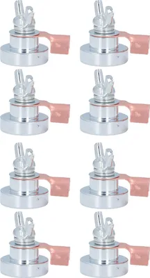 Image de 8 pièces de soudage pince de terre magnétique métal support portable pour accessoires L 3,2 cm/1,3 pouces