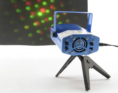 Produktbild von Laser Licht Projektor Weihnachten 6 Motive Beleuchtung Bewegung Schallsensor
