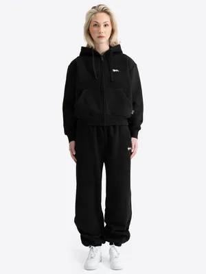 Produktbild von Frauen Trainingsanzug mit Kapuze SUNDRIDGE Black/Ecru XXL Lonsdale