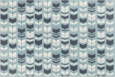 Imagen del producto de Alfombra de vinilo con diseño bohemio y motivos indios – 120x180 cm – Alfombra para exteriores – Para terraza – Resistente a la intemperie – Moderna