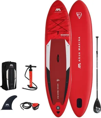 Produktbild von Aqua Marina SUP Board Monster 160 kg Tragkraft Aufblasbar Set